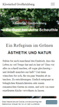 Mobile Screenshot of kultur-klosterhof.de